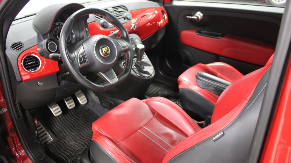 2013 Fiat 500 Abarth Turbo Convertible (Cuir-Mags-Bluetooth) #9