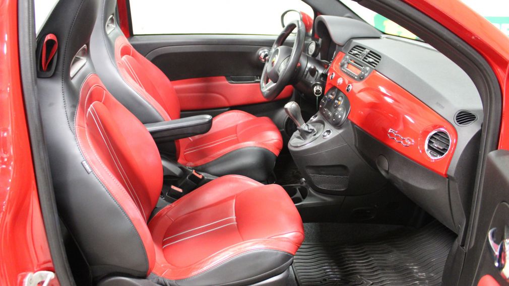2013 Fiat 500 Abarth Turbo Convertible (Cuir-Mags-Bluetooth) #21