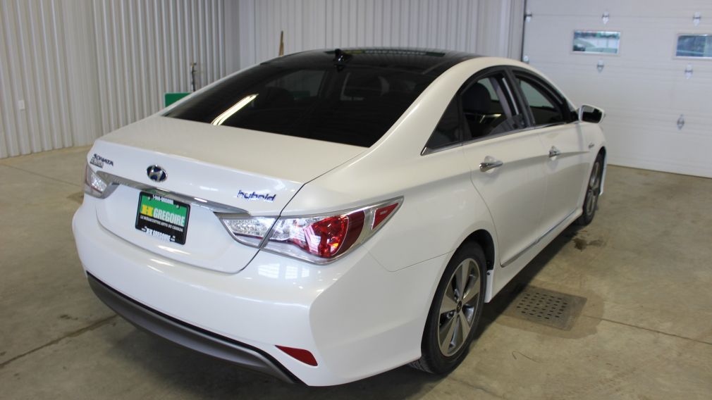 2012 Hyundai Sonata Hybrid Cuir Toit Panoramique Bluetooth #7