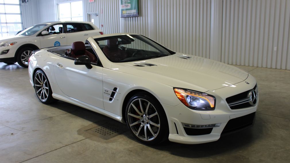 2013 Mercedes Benz SL63 AMG V8 5.5L Convertible (Cuir-Toit-Nav) #0