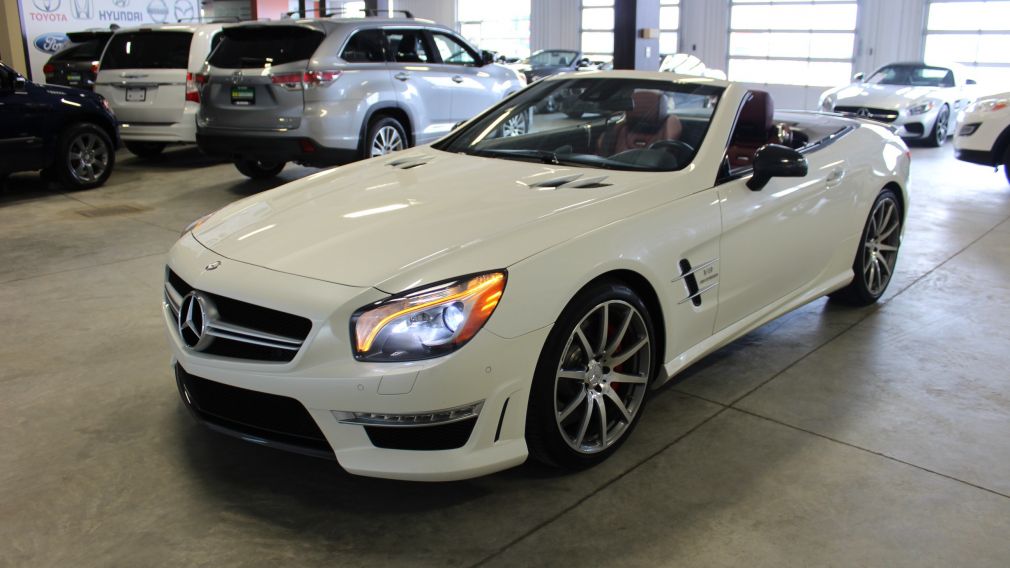 2013 Mercedes Benz SL63 AMG V8 5.5L Convertible (Cuir-Toit-Nav) #2