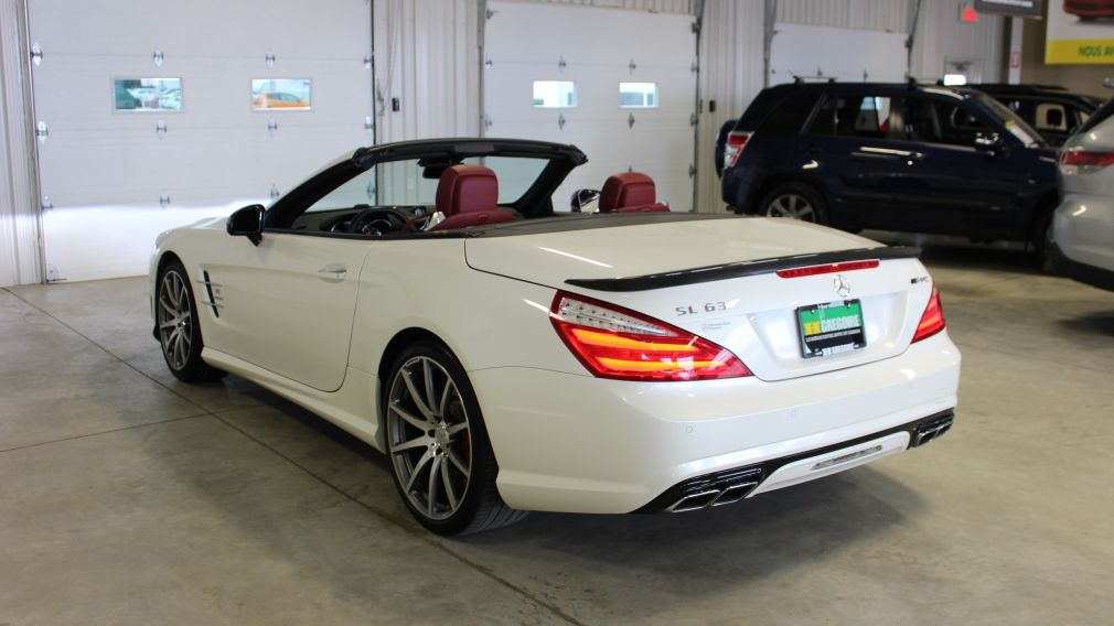 2013 Mercedes Benz SL63 AMG V8 5.5L Convertible (Cuir-Toit-Nav) #4