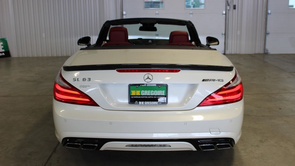 2013 Mercedes Benz SL63 AMG V8 5.5L Convertible (Cuir-Toit-Nav) #5