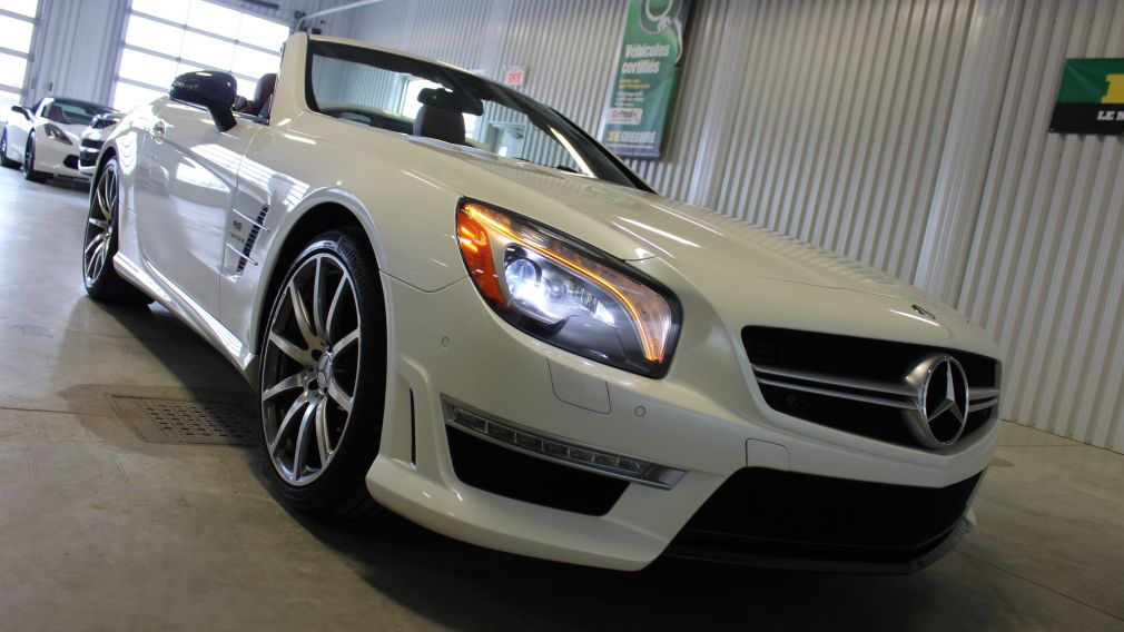 2013 Mercedes Benz SL63 AMG V8 5.5L Convertible (Cuir-Toit-Nav) #36