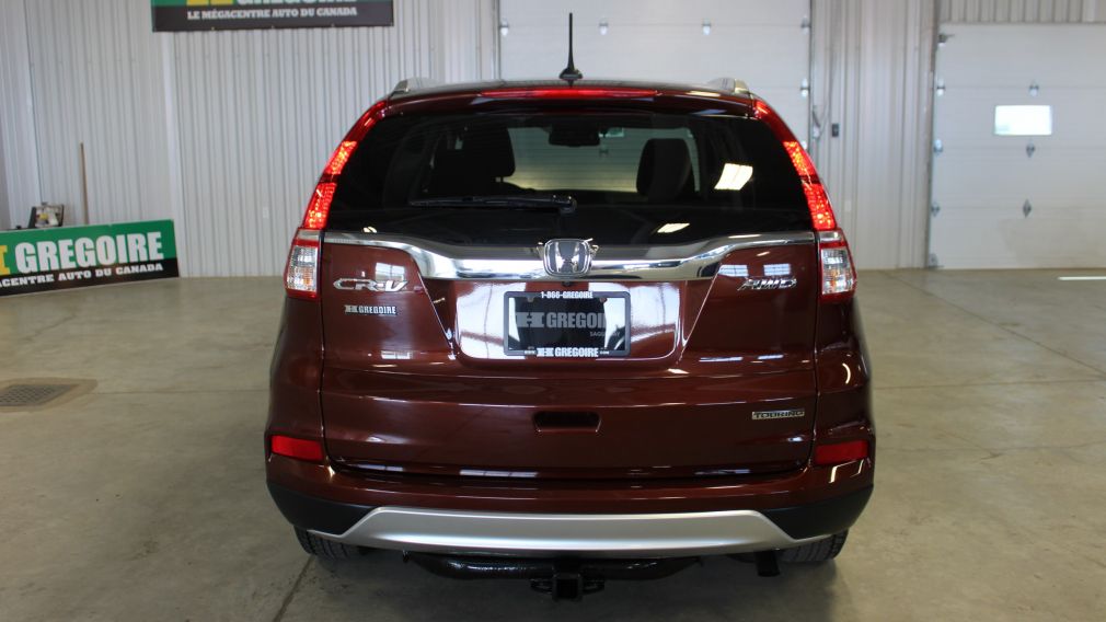 2015 Honda CRV Touring AWD (Cuir-Toit-Nav-Mags) #5