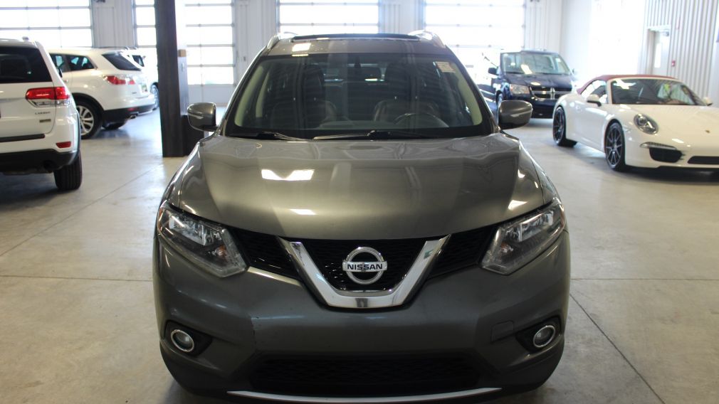 2014 Nissan Rogue SL Awd Cuir-Toit Ouvrant-Caméra-Bluetooth #2