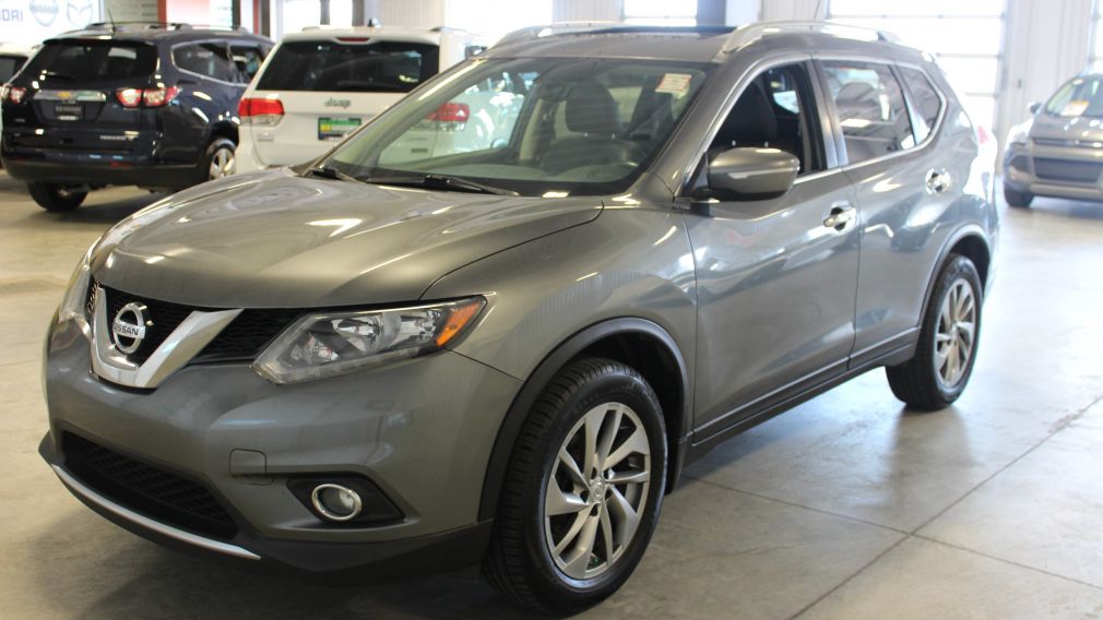 2014 Nissan Rogue SL Awd Cuir-Toit Ouvrant-Caméra-Bluetooth #2