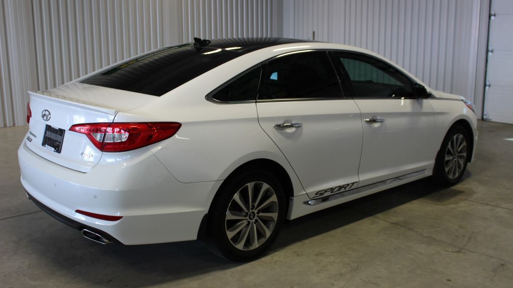 2015 Hyundai Sonata Sport tech (cuir-toit pano.-cam -Bluethooth) #7