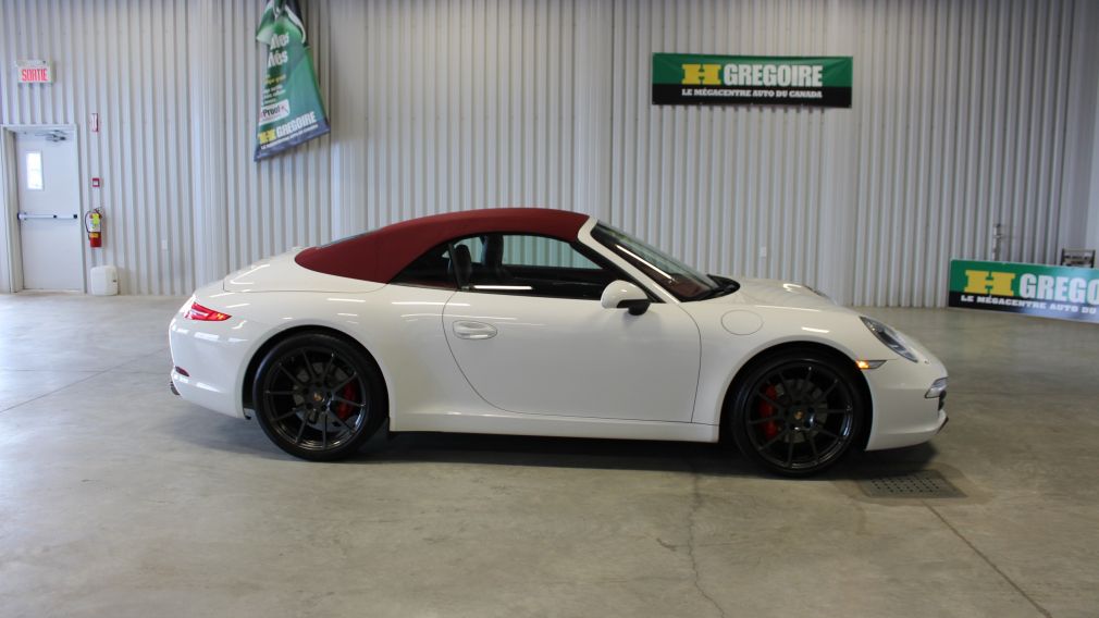 2012 Porsche 911 S CARRERA PDK Convertible (Cuir-Nav-Sport Chrono) #7