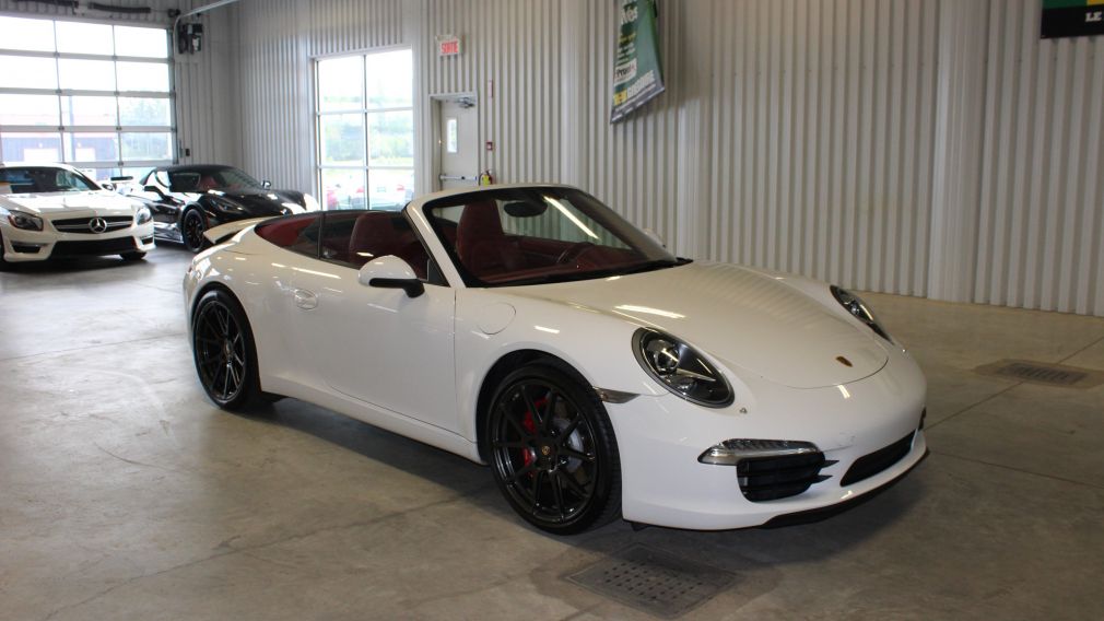 2012 Porsche 911 S CARRERA PDK Convertible (Cuir-Nav-Sport Chrono) #8