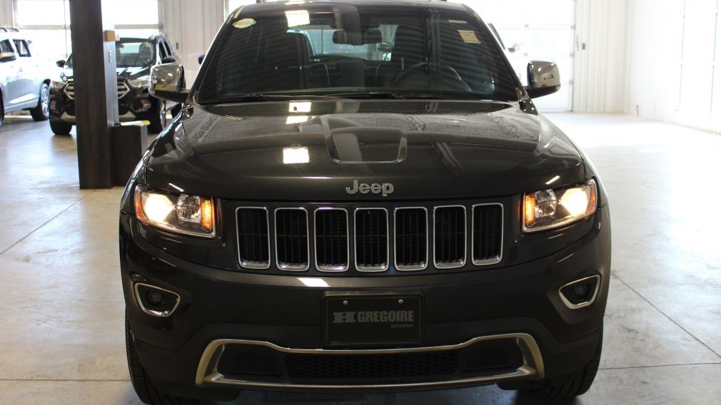 2016 Jeep Grand Cherokee Limited 4x4 Cuir-Toit Ouvrant-caméra-Mags #2