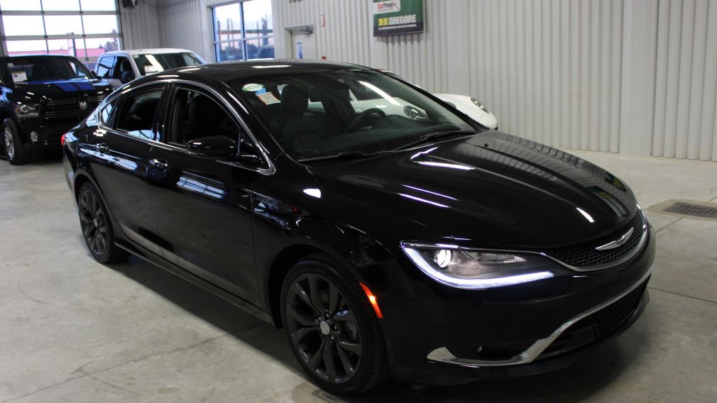 2016 Chrysler 200 C Cuir-Toit-Ouvrant-Navigation-Mags Bluetooth #0