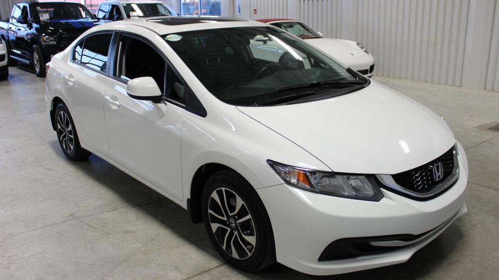 2013 Honda Civic A/C Gr-Electrique (Mag-Toit-Cam) #0