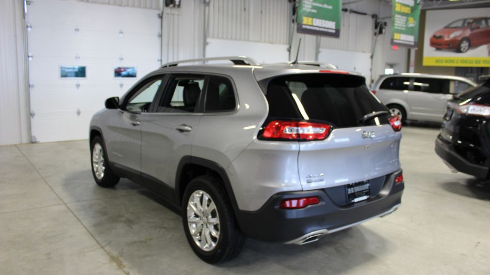 2016 Jeep Cherokee 4X4 (Cuir-Toit pano-Mag-Nav) #4