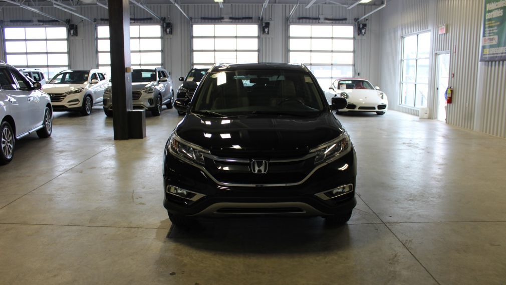 2015 Honda CRV AWD A/C (Cuir-Toit-Cam-Mag) #2