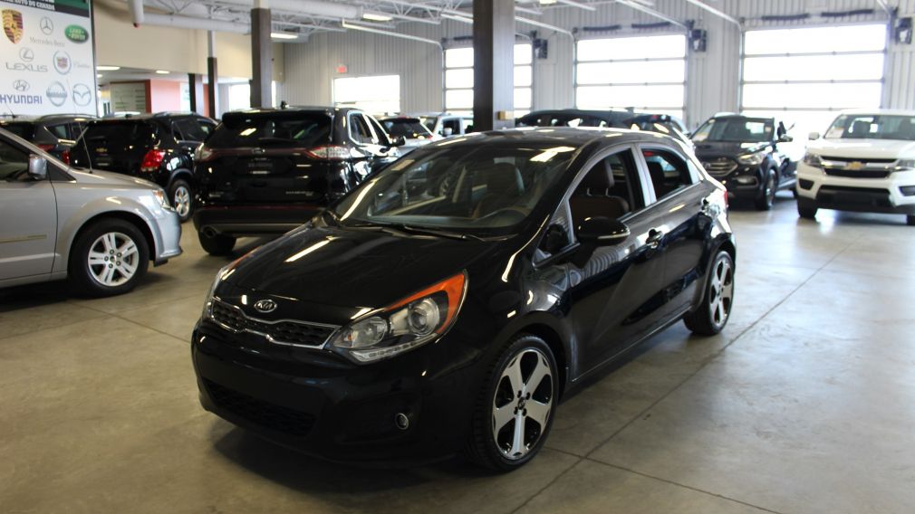 2013 Kia Rio SX Hatchback Cuir-Toit Ouvrant-Mags-Caméra #3