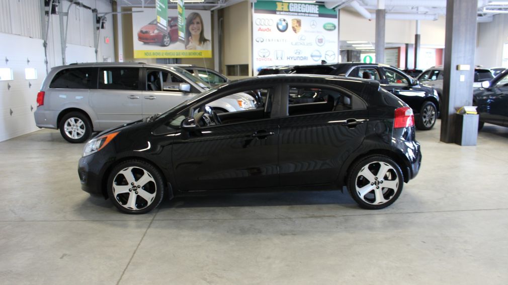 2013 Kia Rio SX Hatchback Cuir-Toit Ouvrant-Mags-Caméra #4