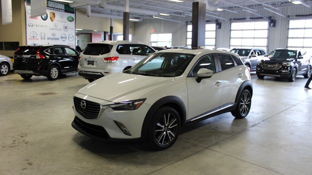 2016 Mazda CX 3 GT Awd Cuir-Toit Ouvrant-Caméra-Mags-Bluetooth #2