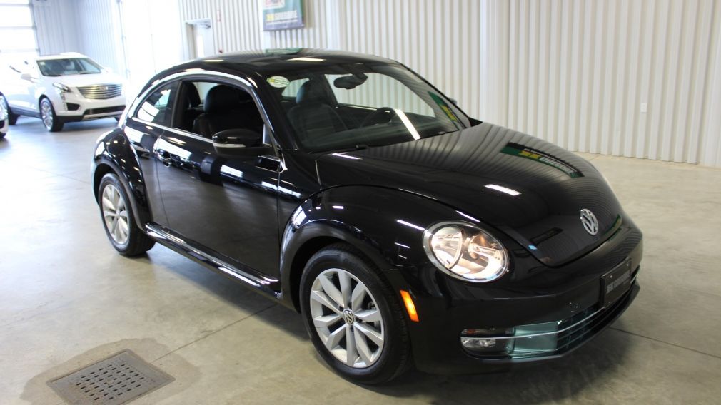 2015 Volkswagen BEETLE TDI Comfortline Cuir-Toit Ouvrant-Navigation-Mags #0