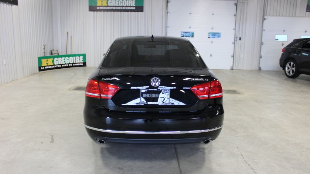 2013 Volkswagen Passat Highline V6 Cuir-Mags-Toit-Ouvrant-Navigation #6