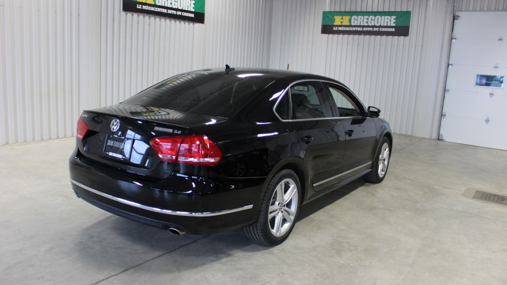 2013 Volkswagen Passat Highline V6 Cuir-Mags-Toit-Ouvrant-Navigation #6