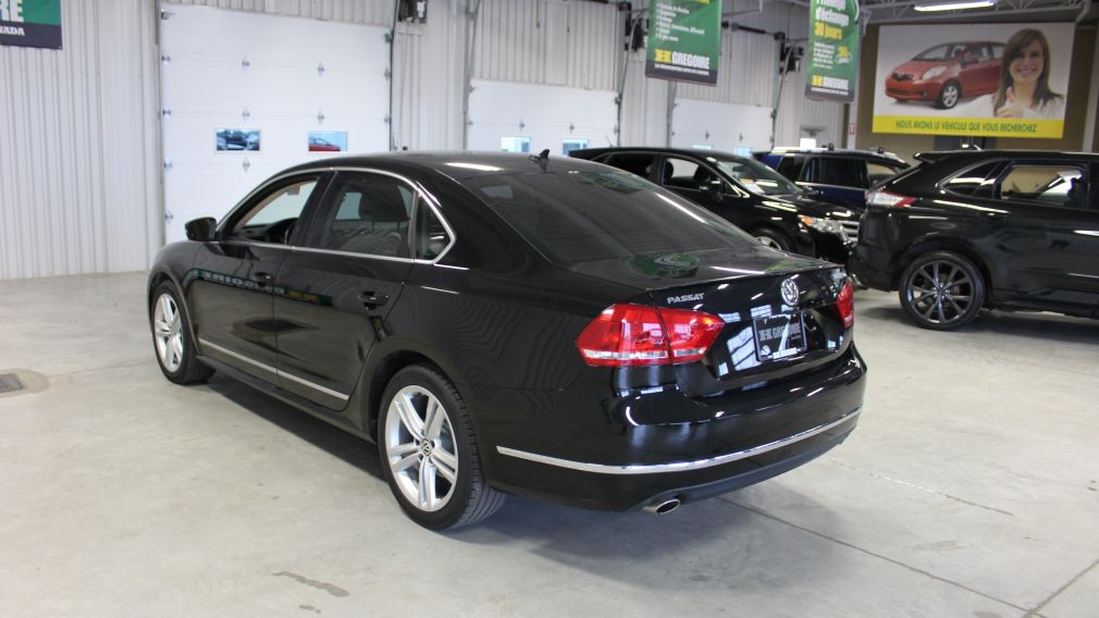 2013 Volkswagen Passat Highline V6 Cuir-Mags-Toit-Ouvrant-Navigation #5