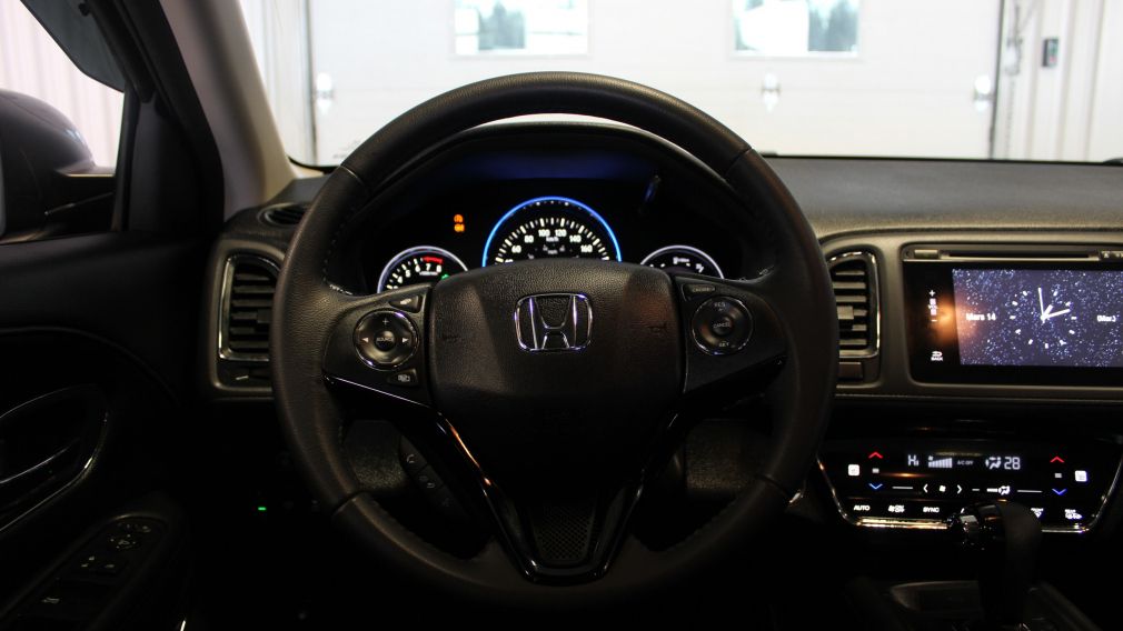 2016 Honda HR V EX-L AWD (Cuir-Toit-Nav-Mags-Bluetooth) #9