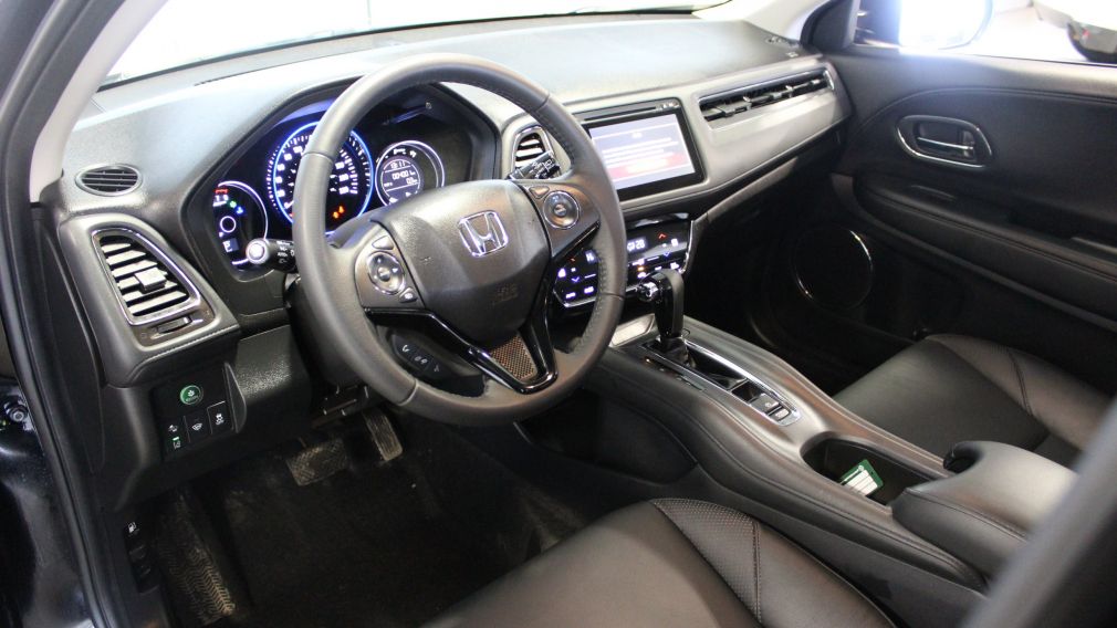 2016 Honda HR V EX-L AWD (Cuir-Toit-Nav-Mags-Bluetooth) #9