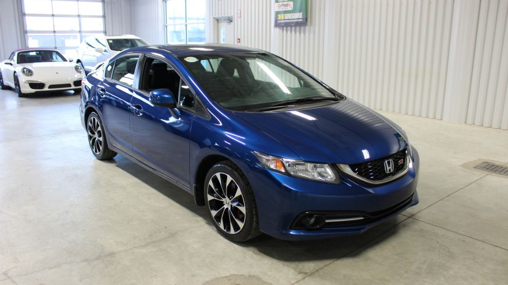 2013 Honda Civic SI 4 Portes Mags-Toit-Ouvrant Gr-Électrique #0