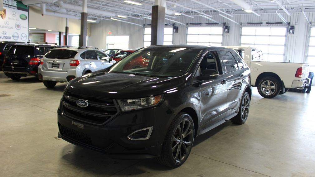 2015 Ford EDGE Sport Awd Cuir-Toit Panoramique Caméra Bluetooth #2