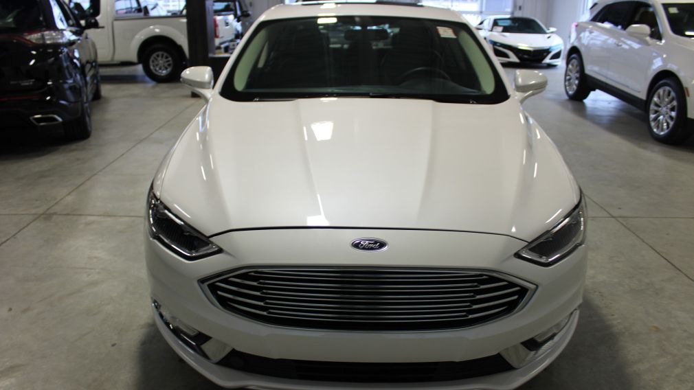 2017 Ford Fusion SE AWD CUIR TOIT NAV A/C Bluetooth #2