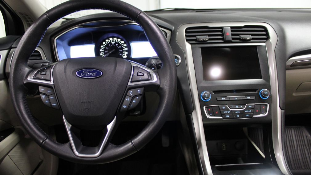 2017 Ford Fusion SE AWD CUIR TOIT NAV A/C Bluetooth Cam #8