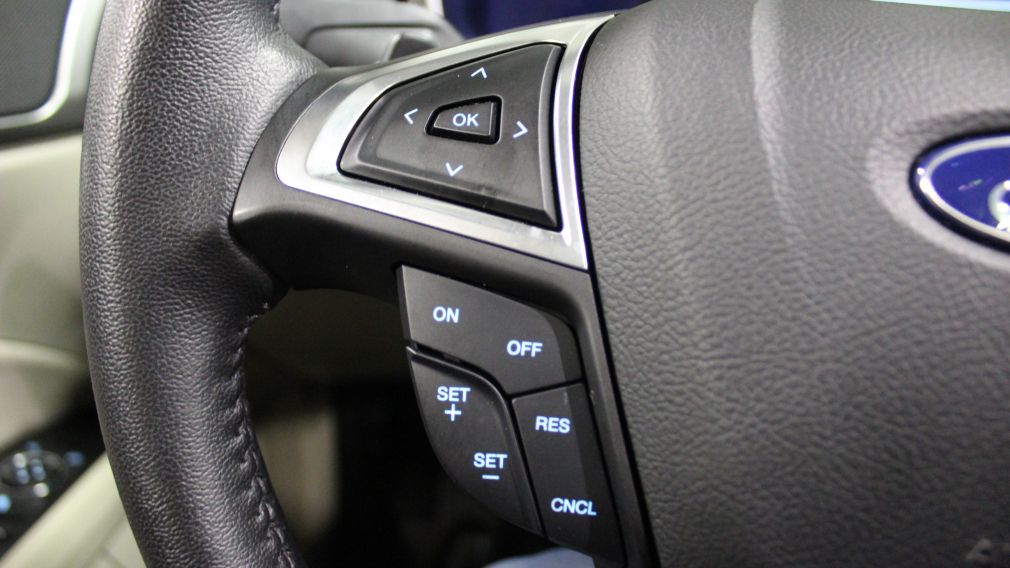 2017 Ford Fusion SE AWD CUIR TOIT NAV A/C Bluetooth Cam #17