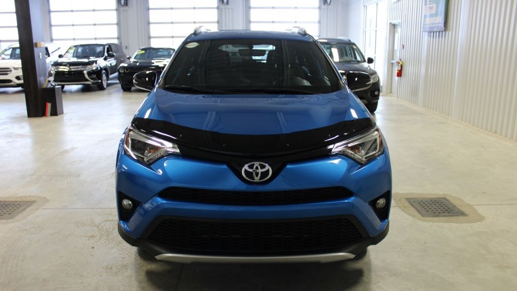 2016 Toyota Rav 4 SE Awd Cuir-Toit Ouvrant-Navigation-Cam-Bluetooth #1