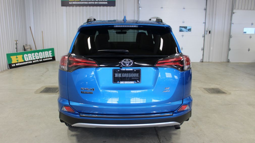 2016 Toyota Rav 4 SE Awd Cuir-Toit Ouvrant-Navigation-Cam-Bluetooth #5