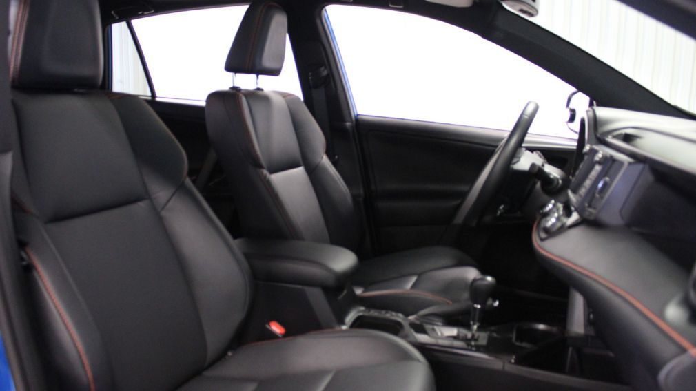 2016 Toyota Rav 4 SE Awd Cuir-Toit Ouvrant-Navigation-Cam-Bluetooth #29