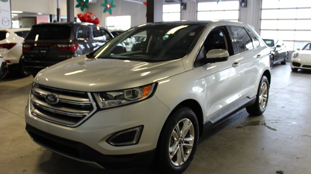 2017 Ford EDGE SEL AWD (Mag-Cuir-Toit pano-Cam-Nav) #3