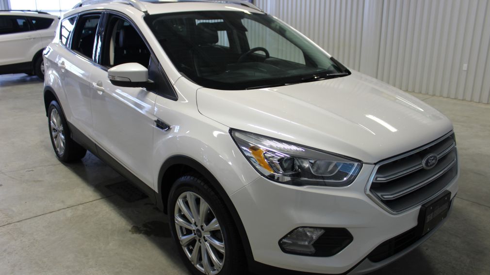 2017 Ford Escape Titanium AWD (Cuir-Toit pano-Camera-Bluetooth) #0