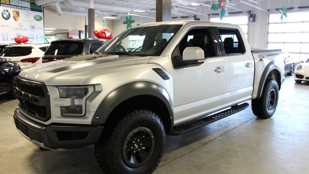 2017 Ford F150 Raptor 4X4 Cuir Toit Panoramique Navigateur Caméra #2