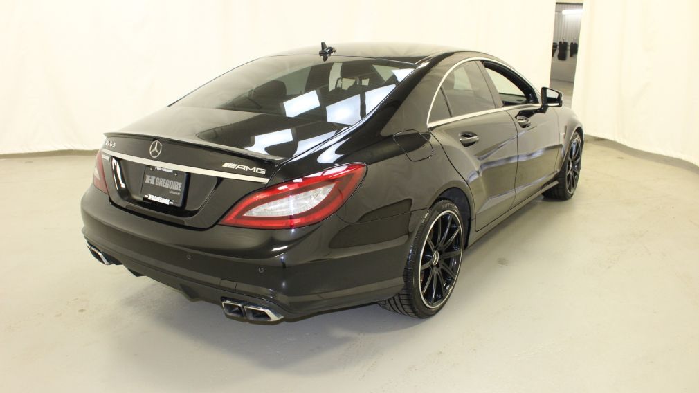 2014 Mercedes Benz CLS63 CLS 63 AMG CUIR TOIT NAV MAGS BLUETOOTH CAM RECUL #7