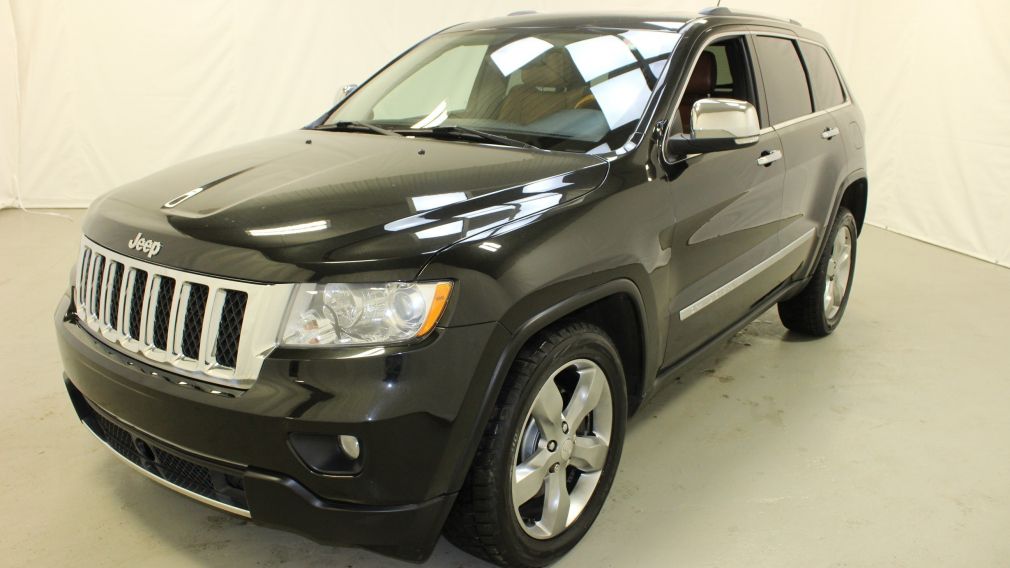 2012 Jeep Grand Cherokee Overland 4X4 Cuir Toit-Ouvrant Navigation 5.7L #3