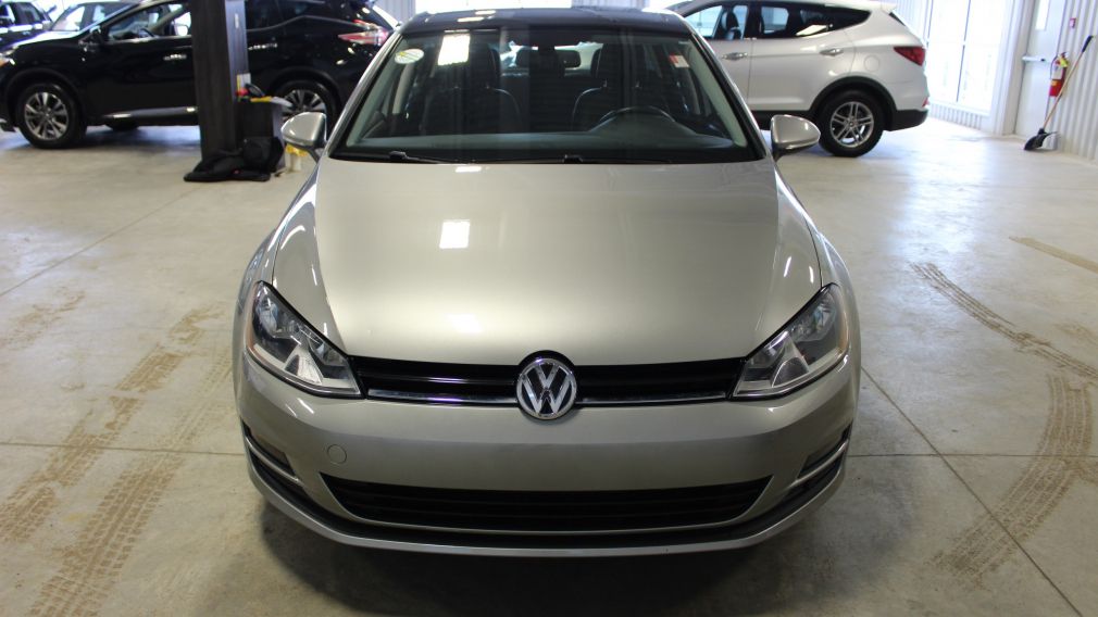 2015 Volkswagen Golf Comfortline  TDI Cuir Toit-Ouvrant Mags Bluetooth #1