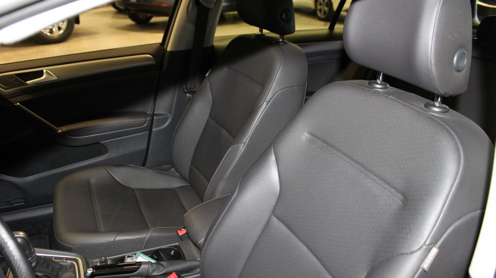 2015 Volkswagen Golf Comfortline  TDI Cuir Toit-Ouvrant Mags Bluetooth #11