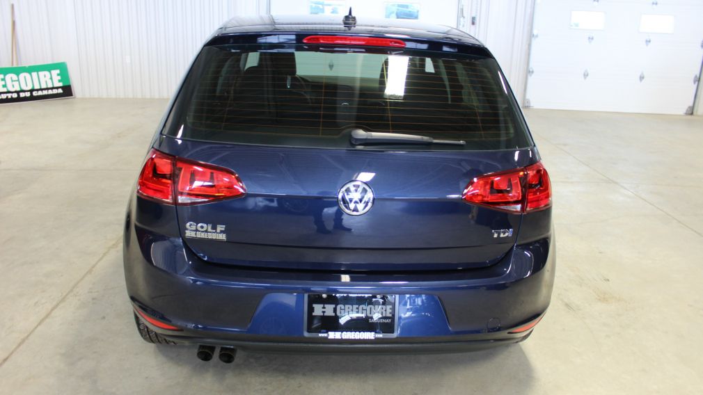 2015 Volkswagen Golf Comfortline TDI Cuir A/C Gr-Électrique Mags Caméra #5