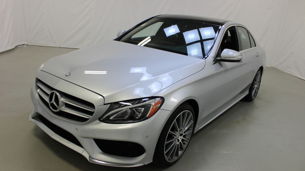 2015 Mercedes Benz C400 4Matic Cuir Toit-Ouvrant Navigation Bluetooth #3