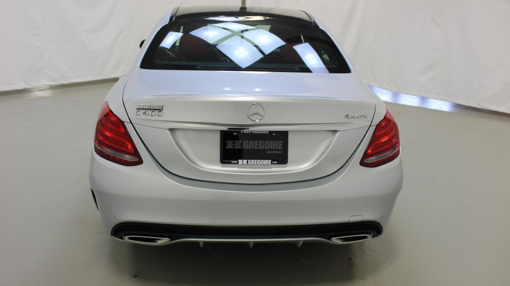 2015 Mercedes Benz C400 4Matic Cuir Toit-Ouvrant Navigation Bluetooth #6