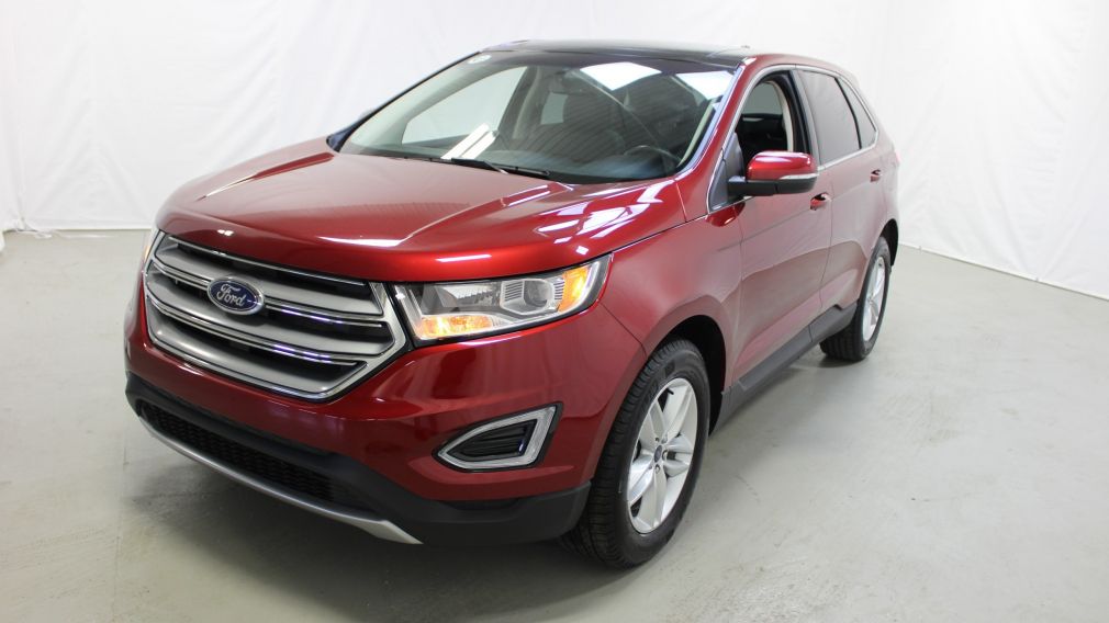 2017 Ford EDGE SEL Awd Cuir Toit-Ouvrant Navigation Bluetooth #2