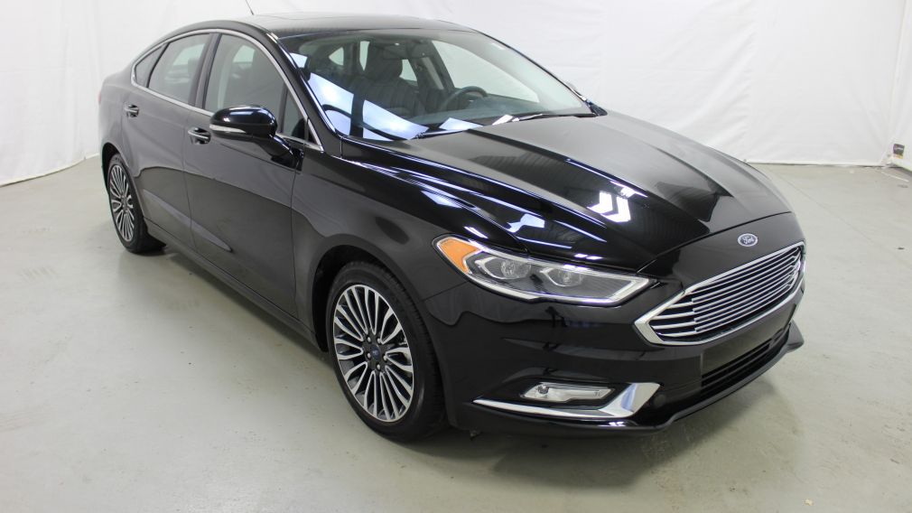 2017 Ford Fusion SE Awd Cuir Toit-Ouvrant Navigation Bluetooth #0