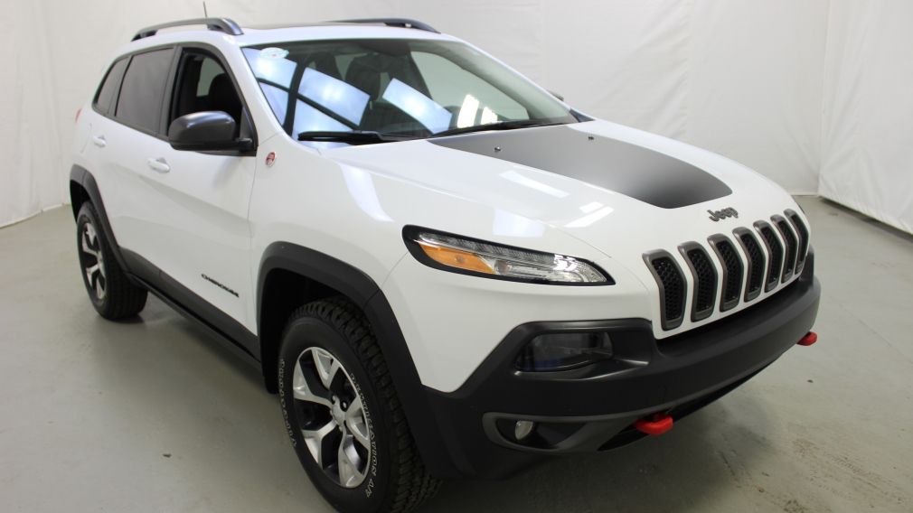 2017 Jeep Cherokee Trailhawk 4x4 Cuir Toit-Ouvrant Navigation #0