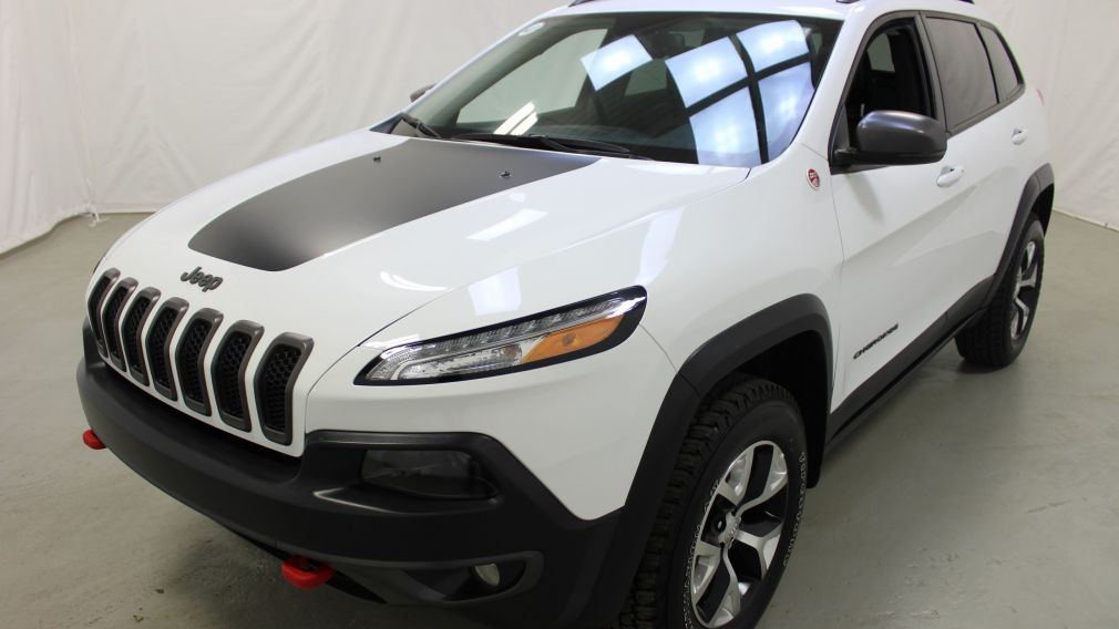 2017 Jeep Cherokee Trailhawk 4x4 Cuir Toit-Ouvrant Navigation #3